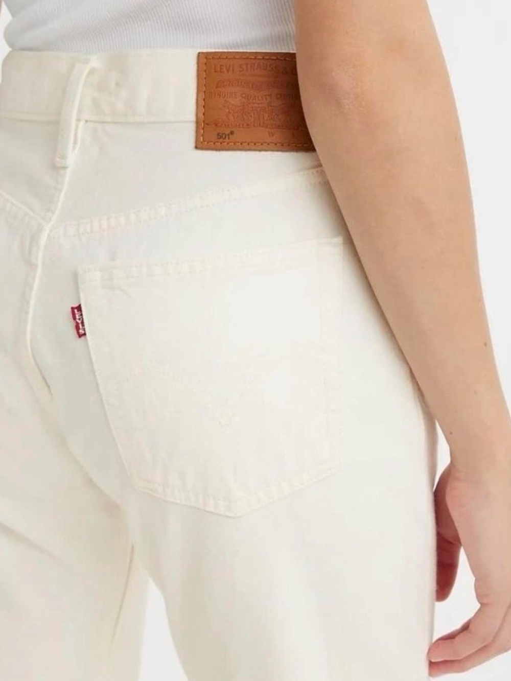 Levi's Women's 501 Originals High-Rise Straight Jeans “Yacht Time”